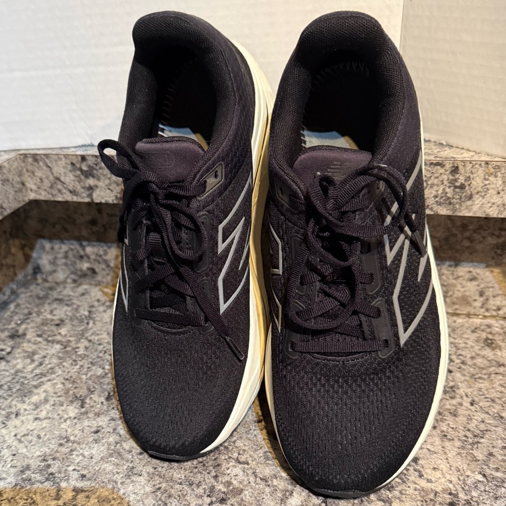 New Balance Black Sneakers with White Details